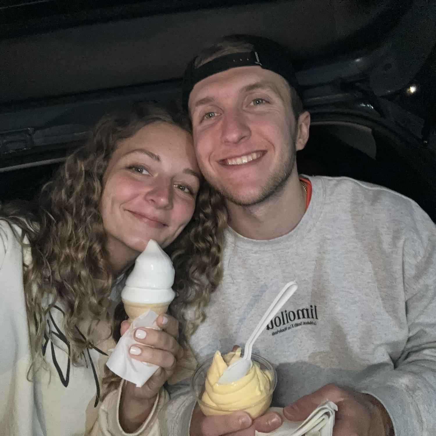 Jacob took me to a soft serve place in Connecticut on our second date, oh how the time flies