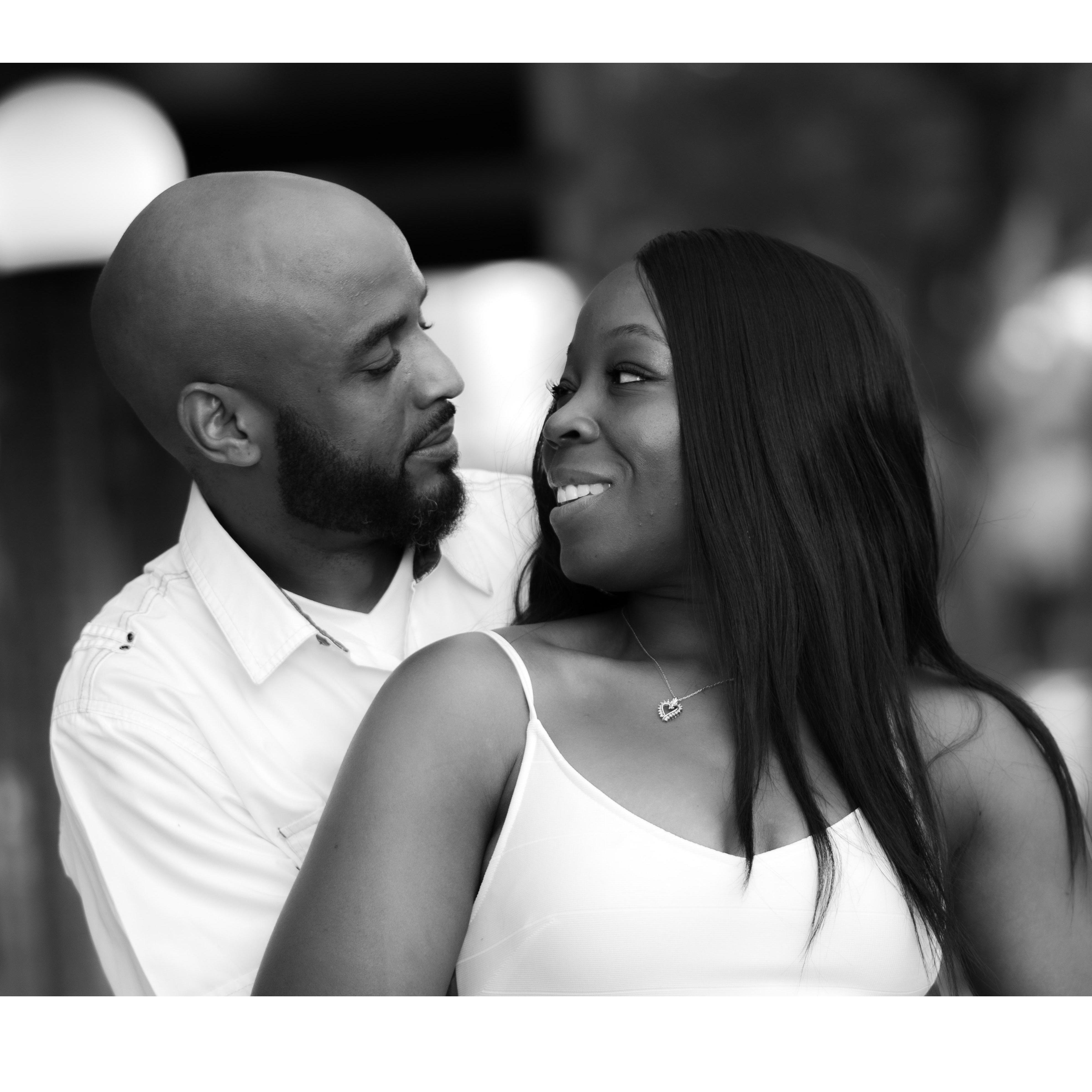 In his eyes, I see love. In his arms, I feel love. Our journey is not a fairy  tale, but a love story!