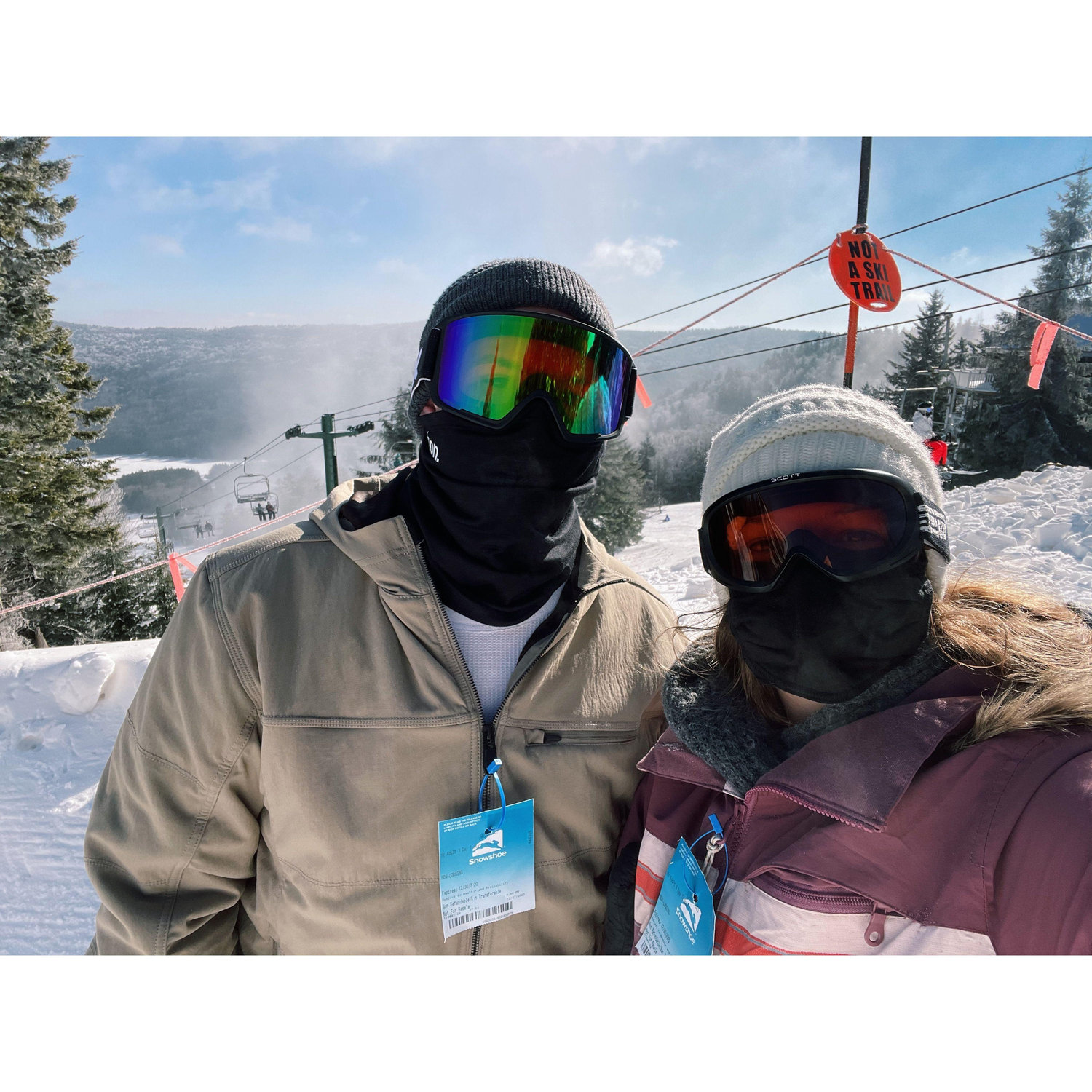 Skiing Snowshoe Mtn