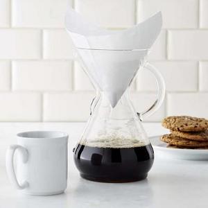 Chemex® 8-Cup Pour-Over Glass Handle Coffee Maker