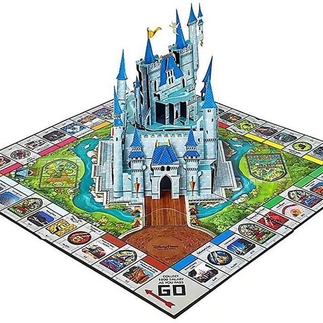 Disney World Theme Park Pop-Up Edition Monopoly Game