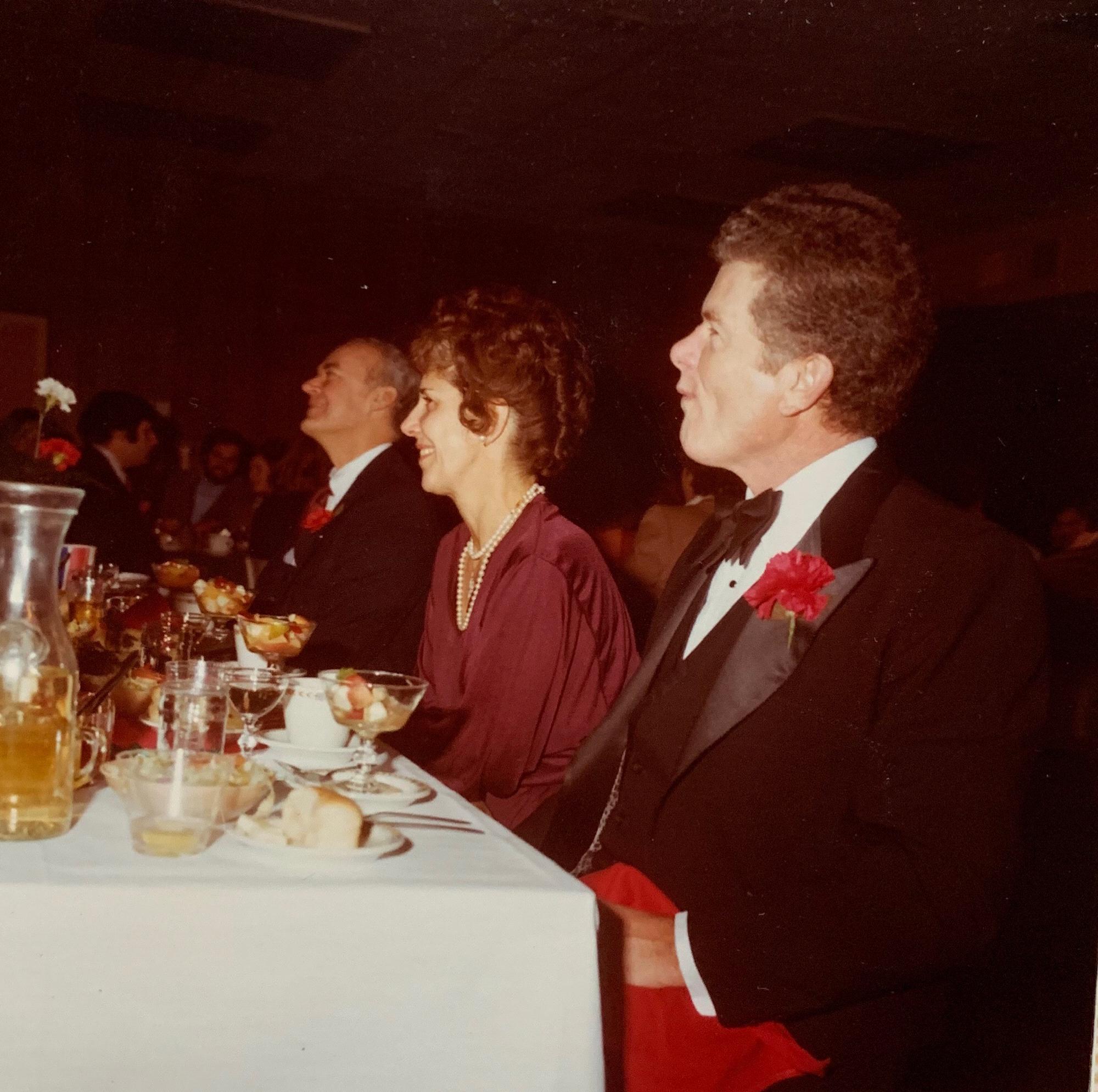 Ashley's three deceased grandparents at her Mom & Dad's wedding in 1978.