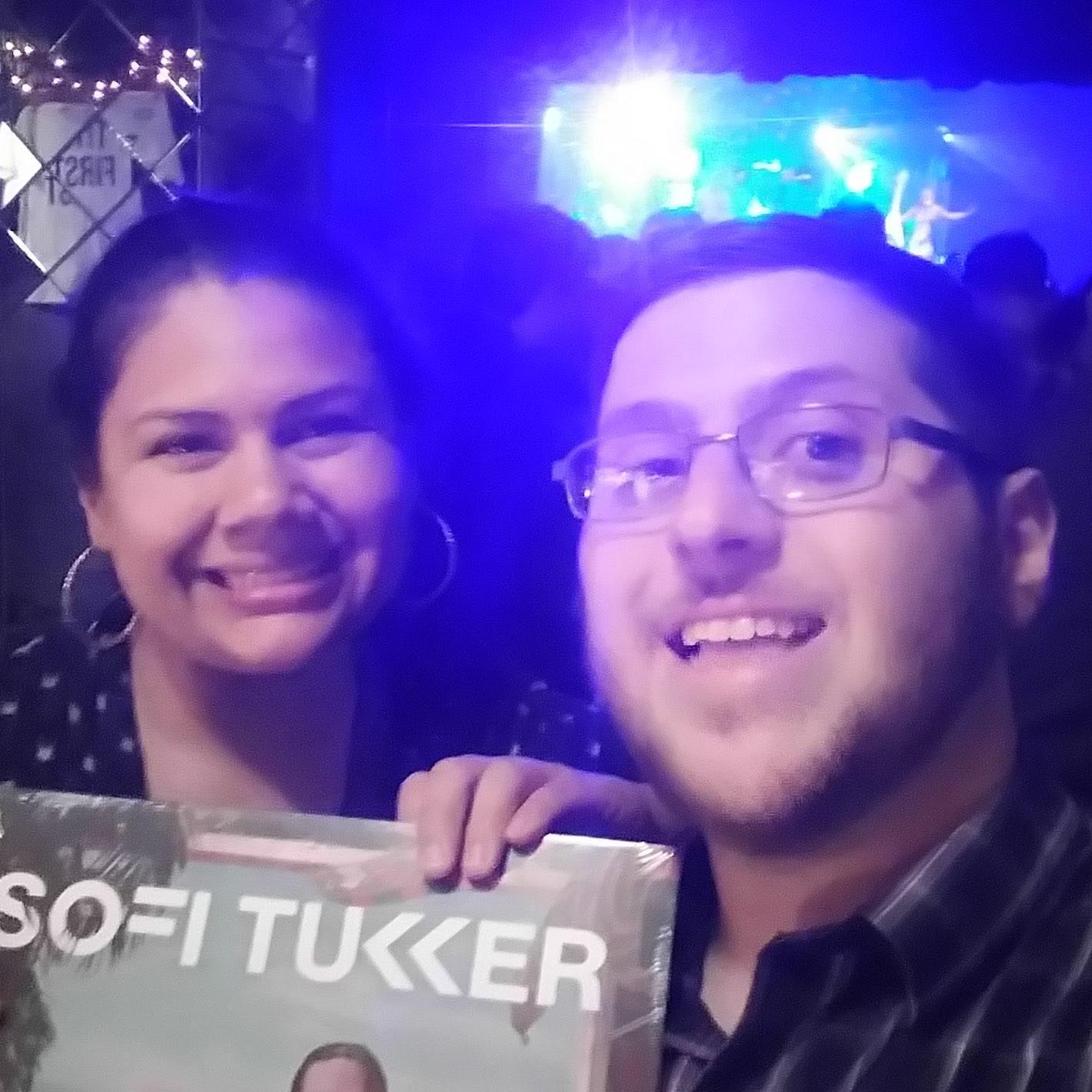 When we saw one of Harri's favorite bands, Sofi Tukker, at the Fonda Theater in LA.