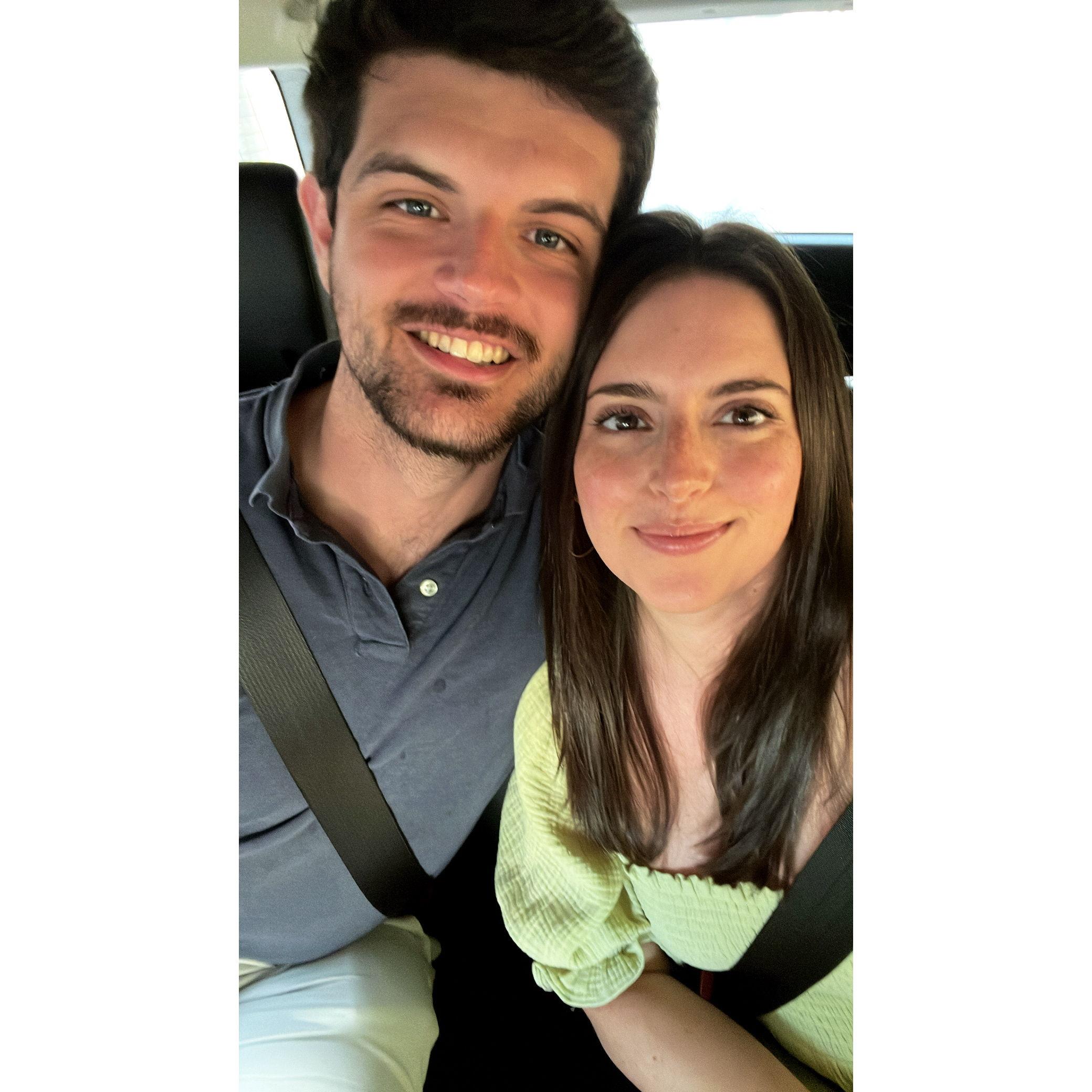 The freshly new boyfriend and girlfriend in Panama City Beach, Florida.