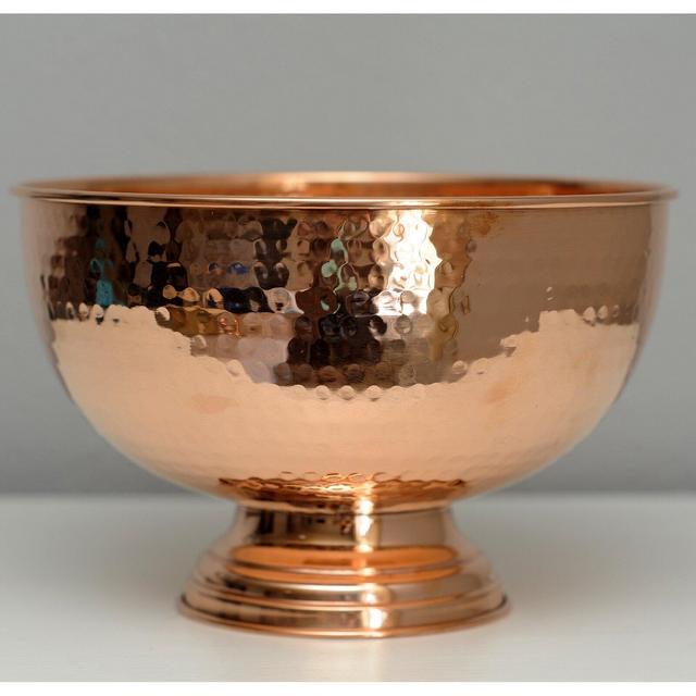 Nebeker Hammer Copper Punch Bowl