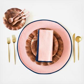 Color Block Round Placemat, Set of 4