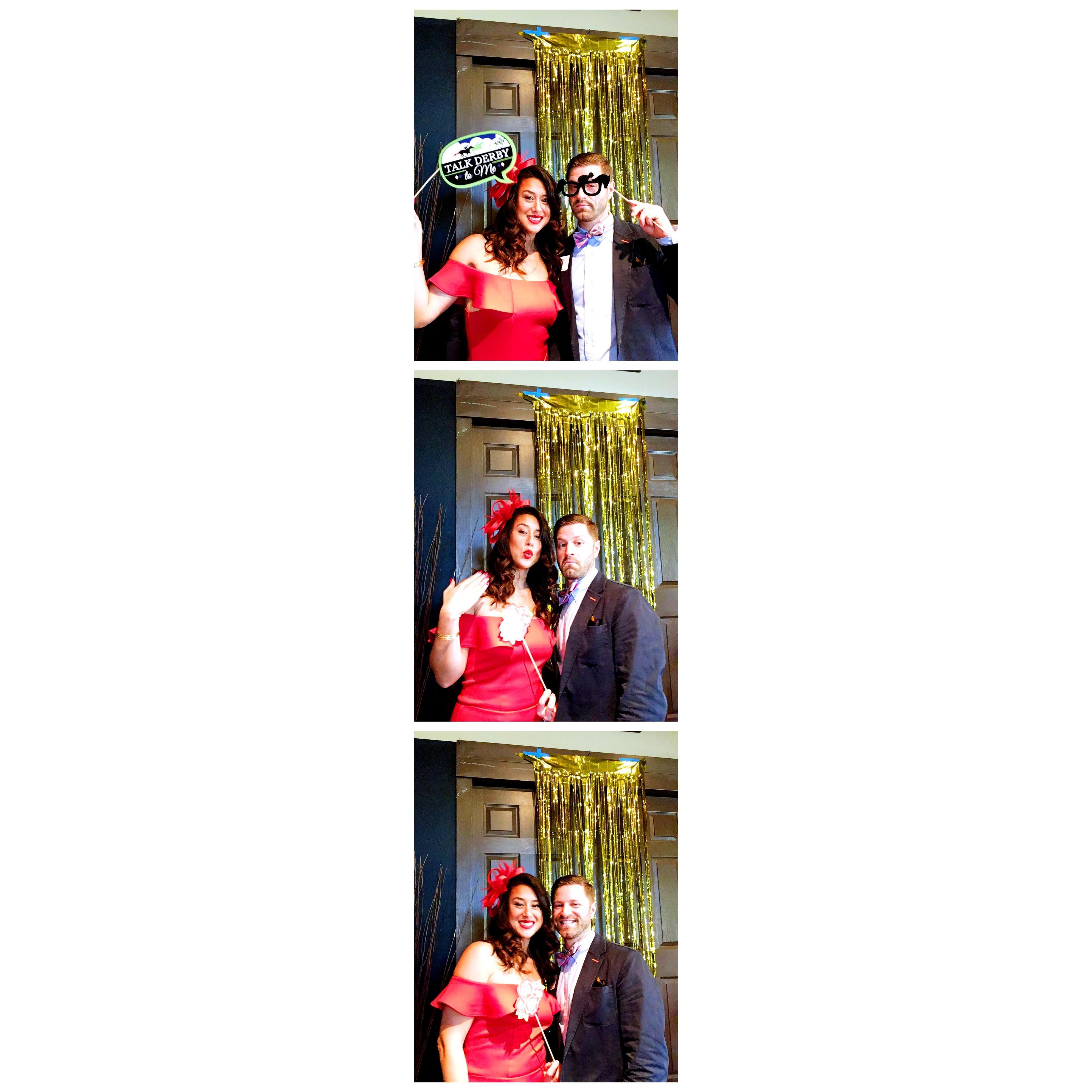 Maid of Honor Mia and husband Leland looking very adult and responsible