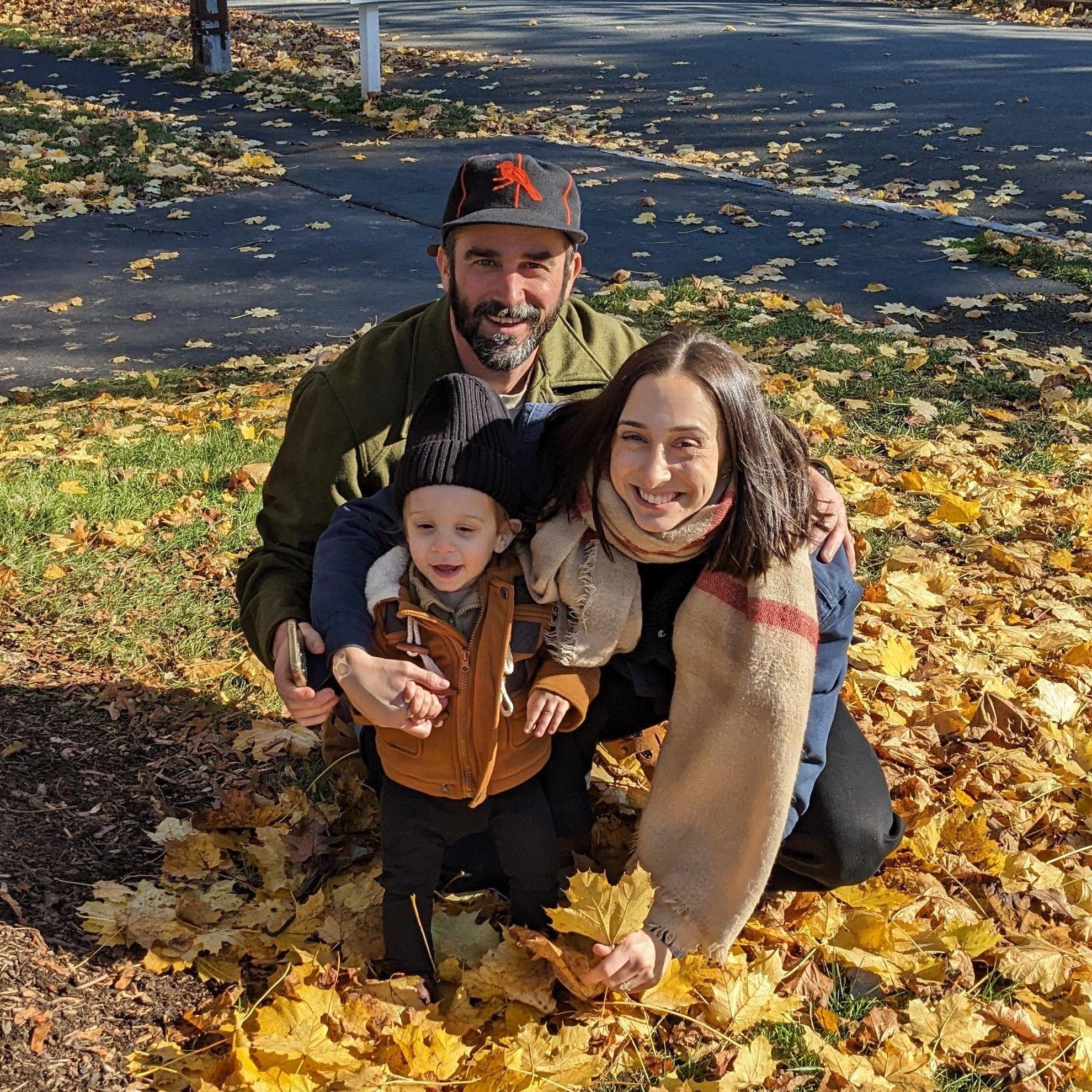 Aunt and uncle duties with Julian