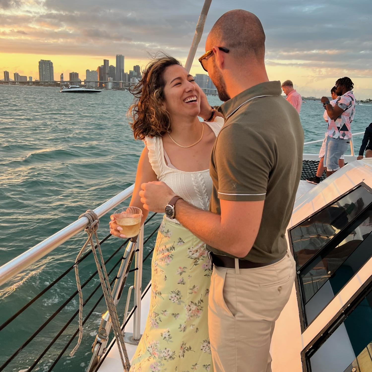 Our first vacation together