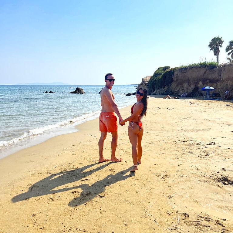 Beach day somewhere in Greece