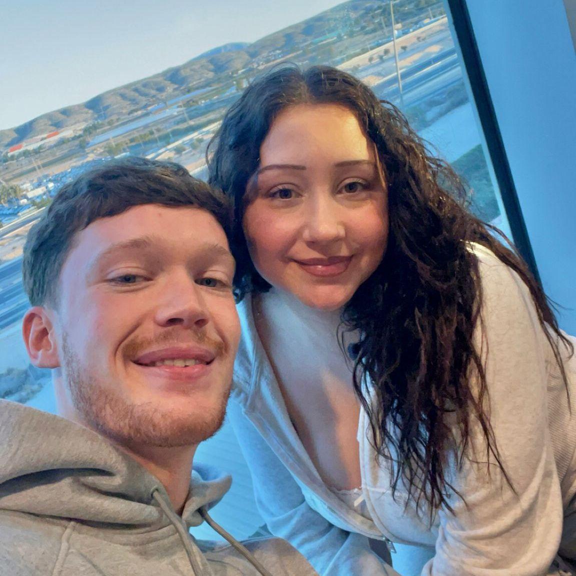 First ever selfie together at Alicante Airport, first time he came back to Benidorm the 10th of January 2025.