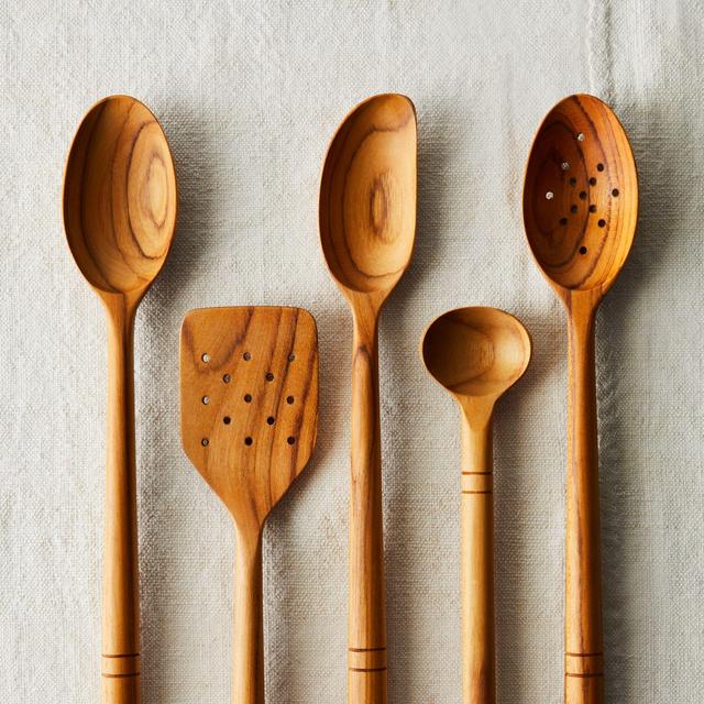 Five Two Wooden Spoons - set