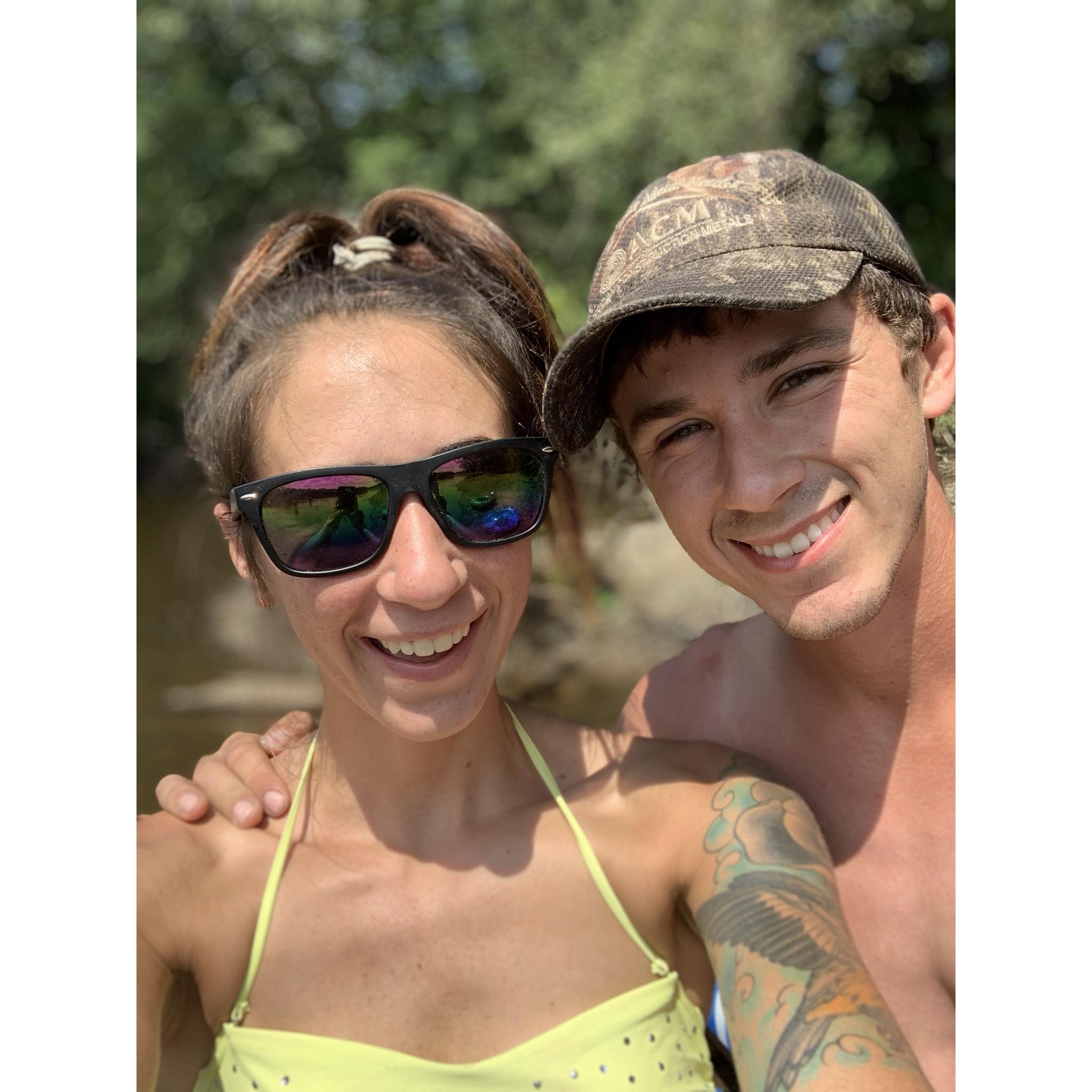Our very first tubing trip!