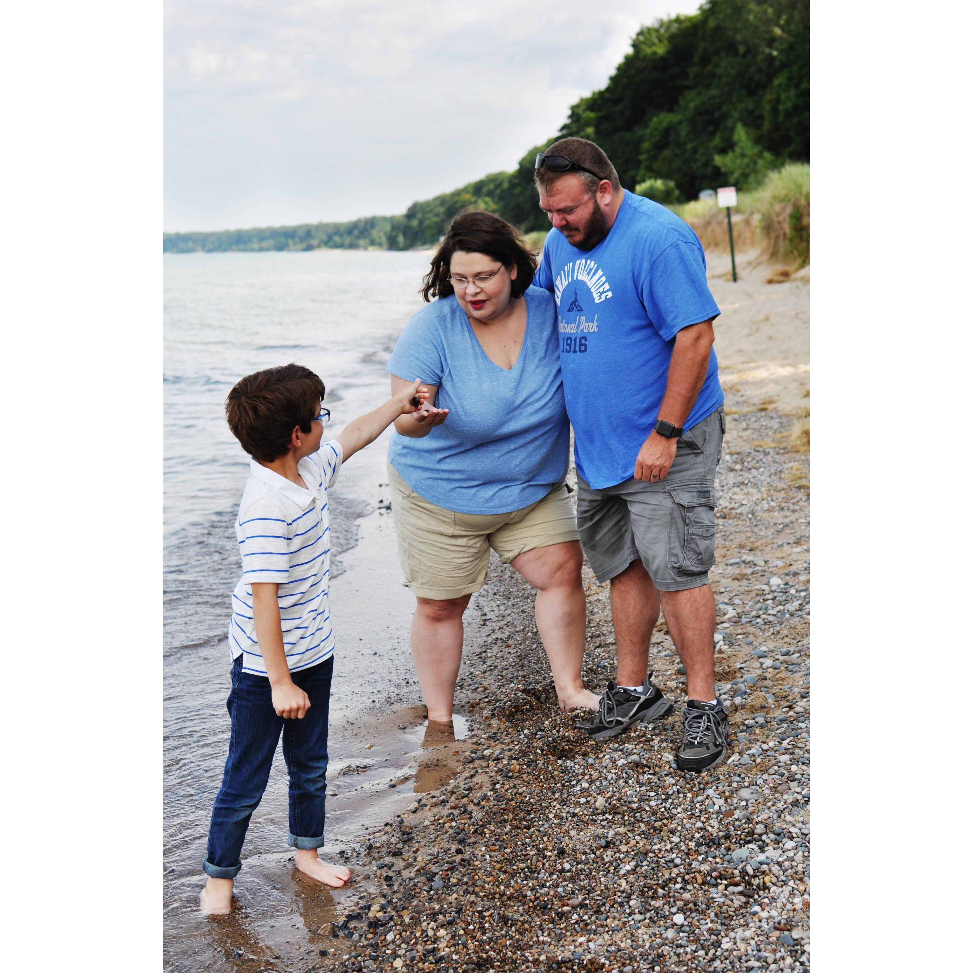 We love summer at Lake Michigan! (Photo credit: Birds Eye View Photography)