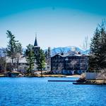Paddling on Mirror Lake