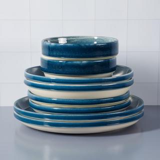 Kitchen Essentials Banquette 16-Piece Dinnerware Set, Service for 4