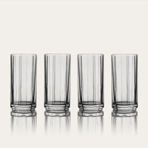 Highball Glasses - Smoke Grey