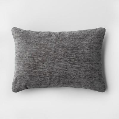 Solid Lumbar Throw Pillow Gray - Threshold&#153;
