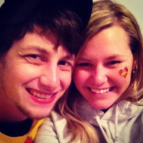 2013- Iowa/ Iowa St. game up in Ames!