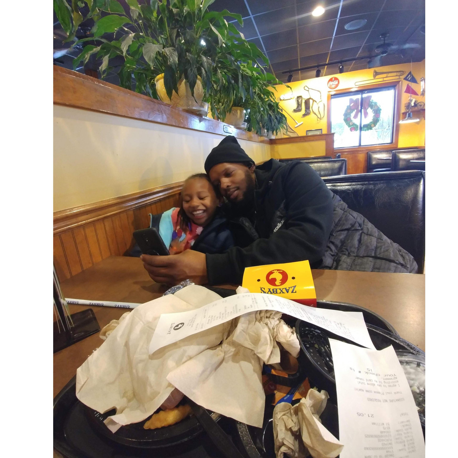 Daddy and daughter