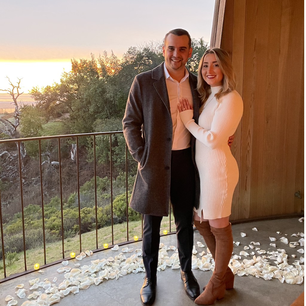 Dec 12, 2020 -- the big proposal at Post Ranch Inn