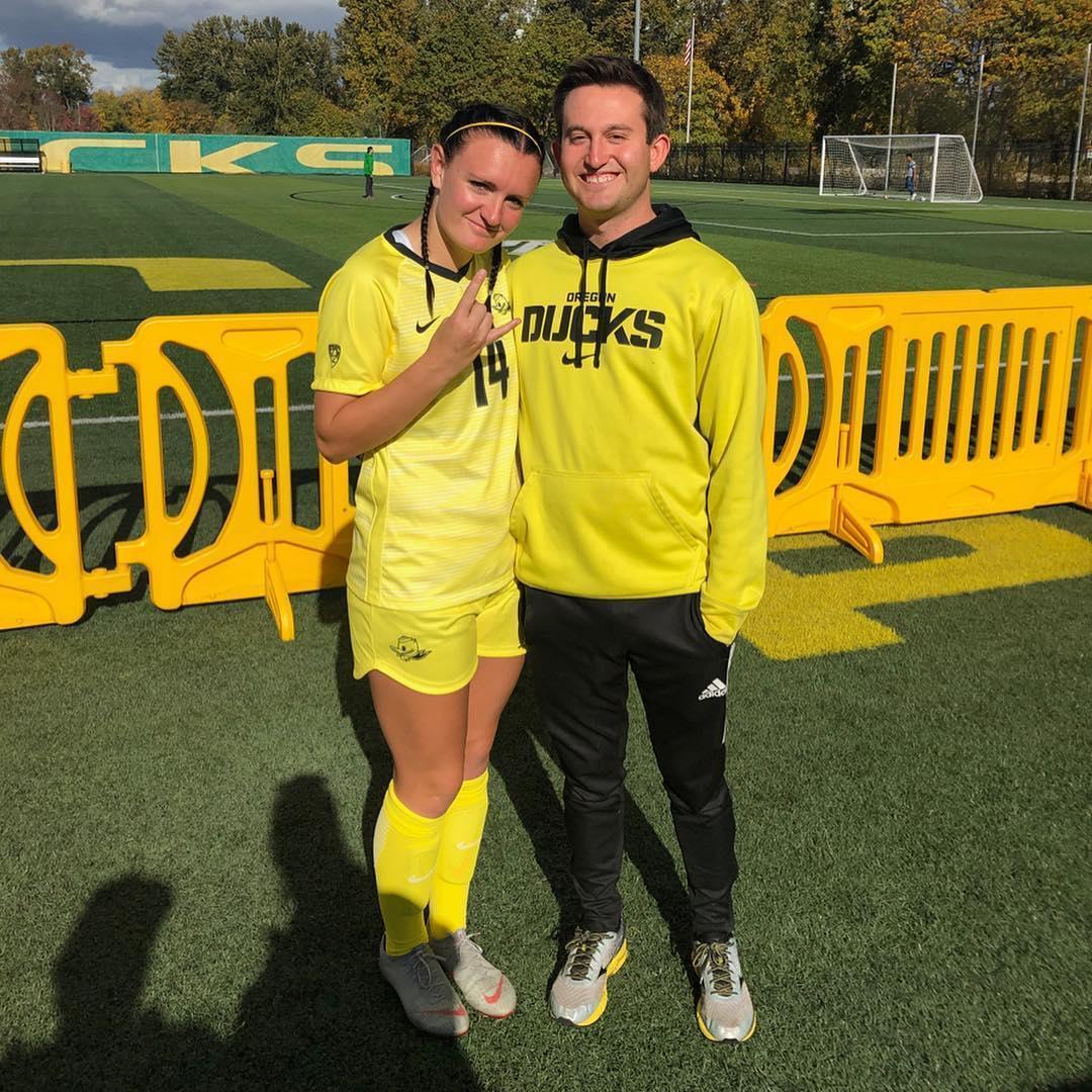 Davis came to every single one of my senior year home games