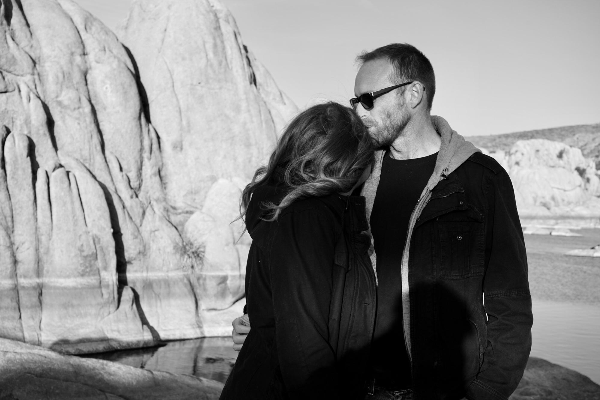 Moments before Ryan popped the question.