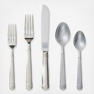 Le Panier Bright Satin 5-Piece Flatware Set, Service for 1