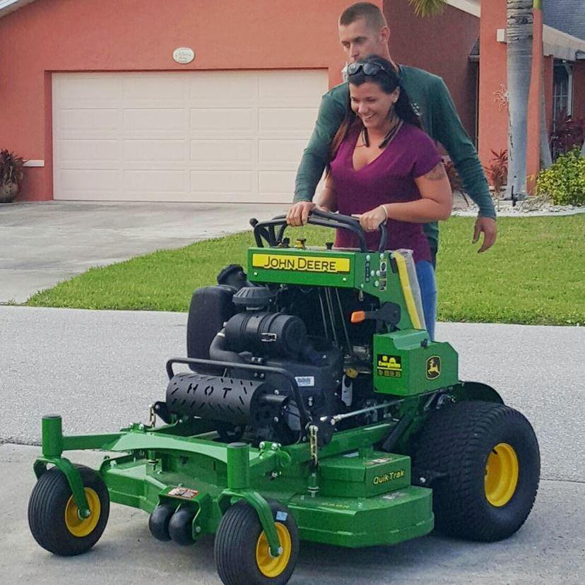 First mower bought!