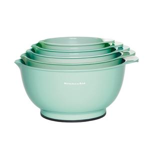 KitchenAid Mixing Bowls, Set of 5, Aqua Sky