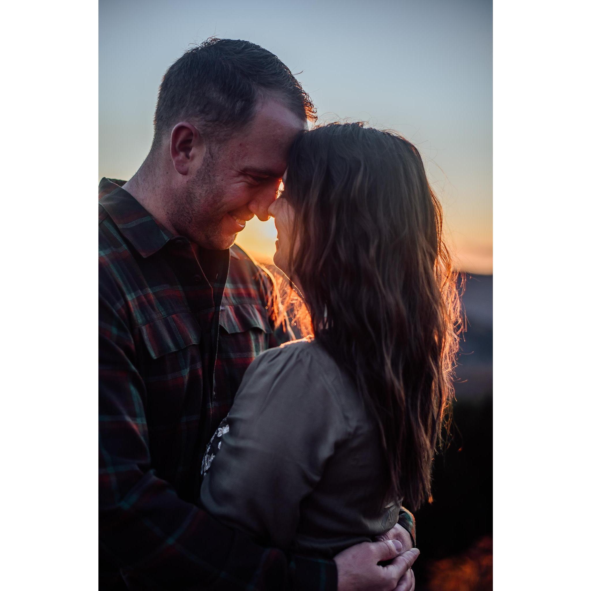 One of my absolute favorites from our engagement session!
