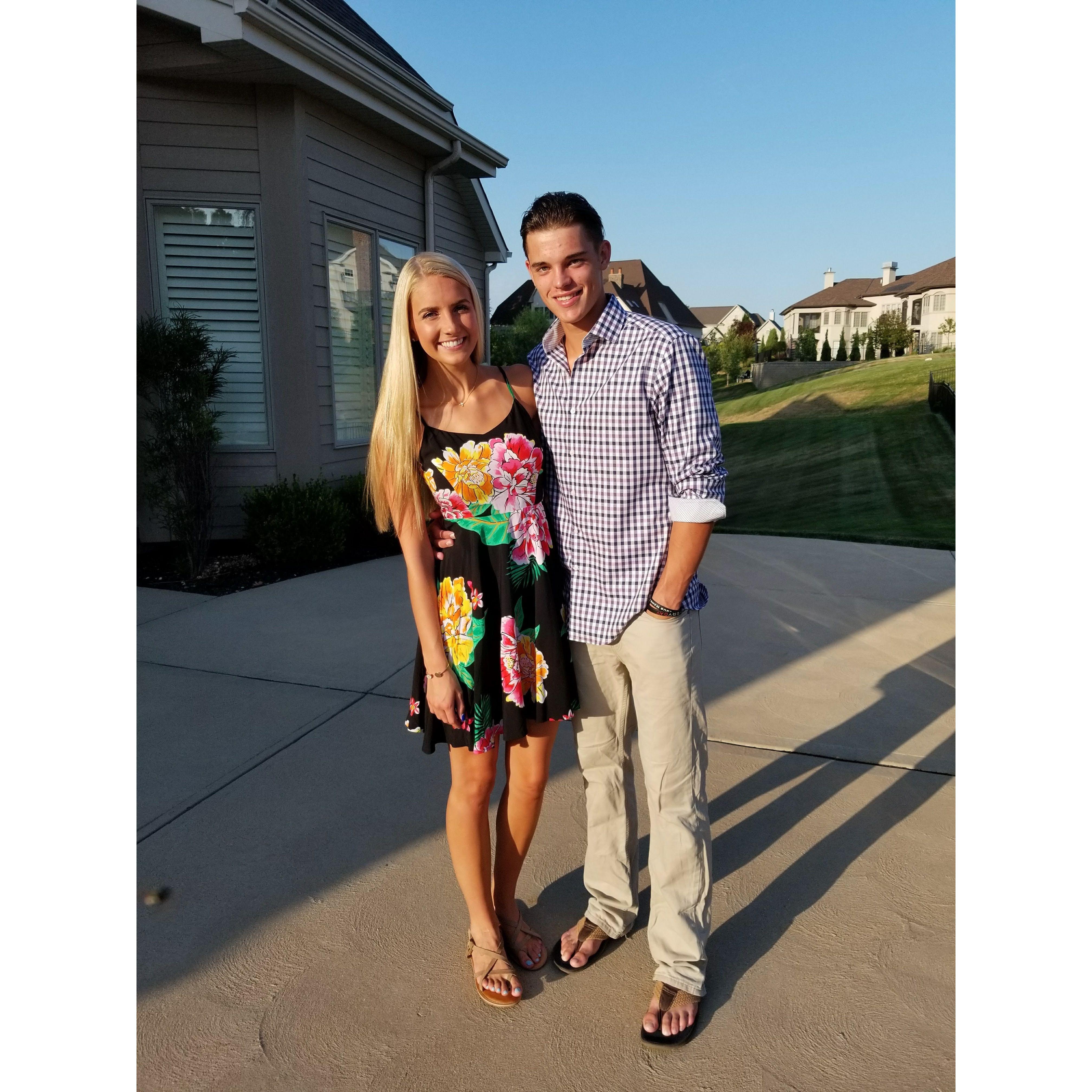 7/22/17: One year of dating!