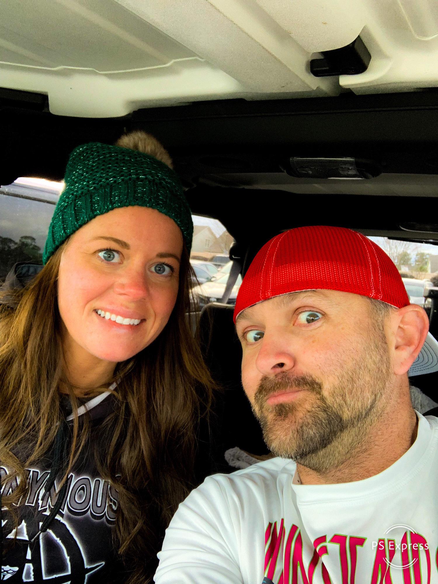 A break in between games in Myrtle Beach. Brr….it was cold.