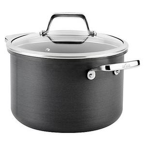 All-Clad B1 Hard Anodized Nonstick 4 qt. Soup Pot with Lid