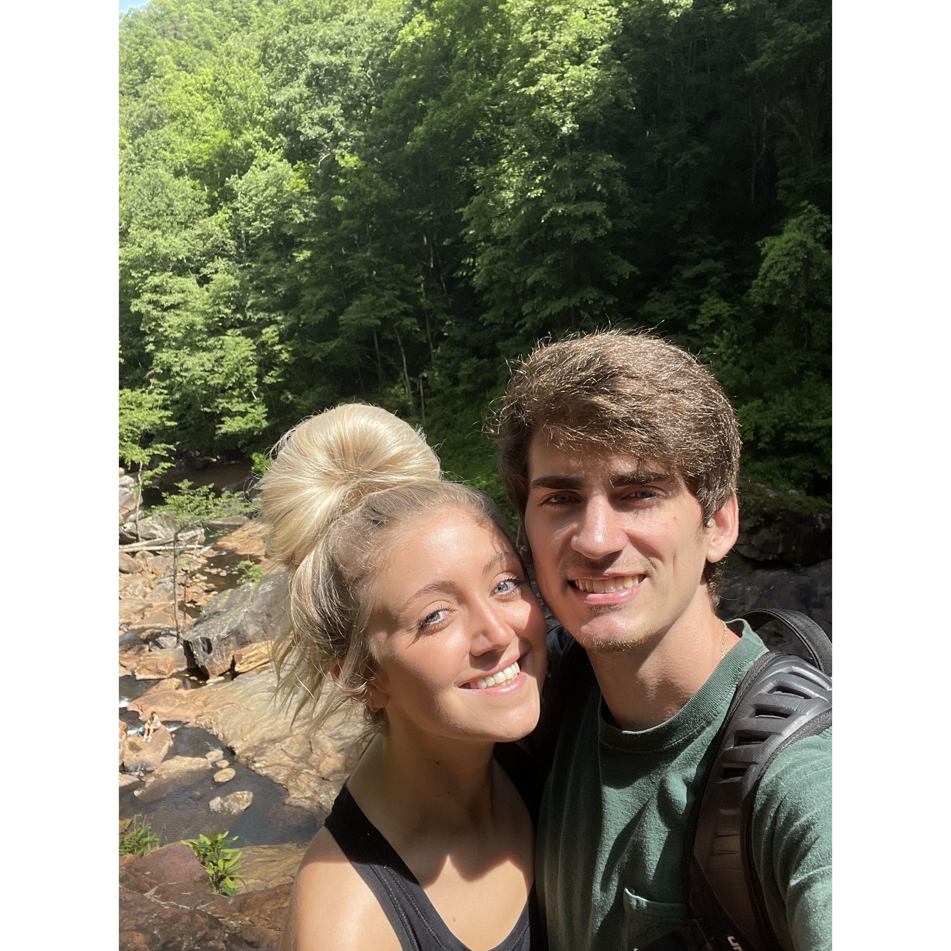 So many hiking trips in the mountains!