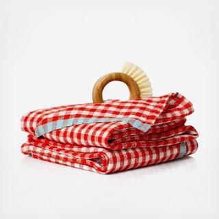 Gingham Tea Towels, Set of 2