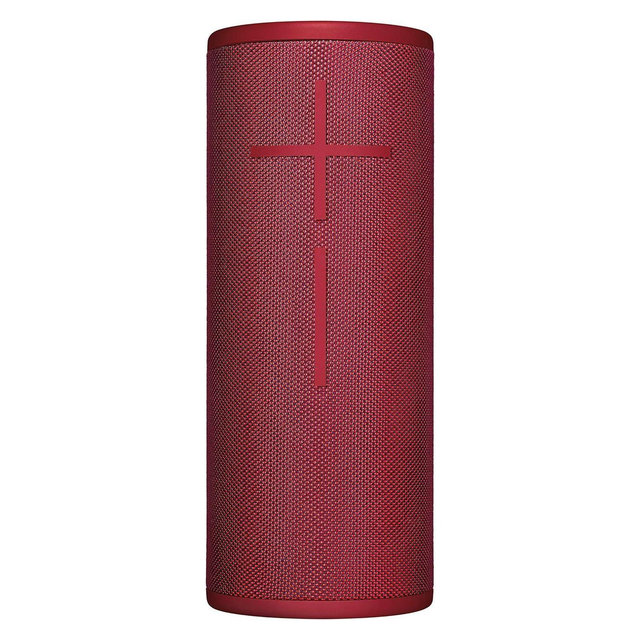 Ultimate Ears Boom 3 Wireless Bluetooth Speaker, Bold Sound + Deep Bass, Bluetooth, Magic Button, Waterproof - Sunset Red