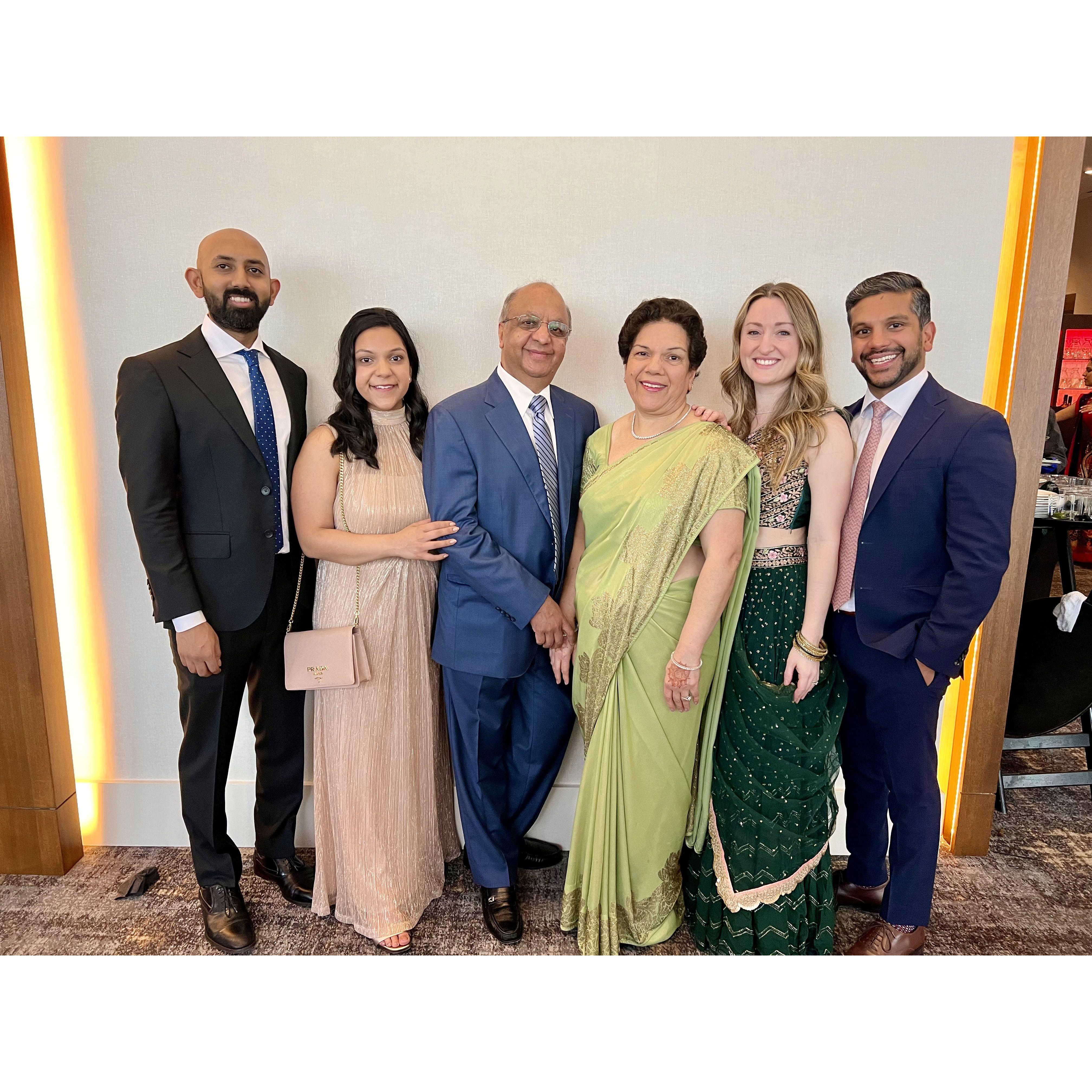 Rupali’s family