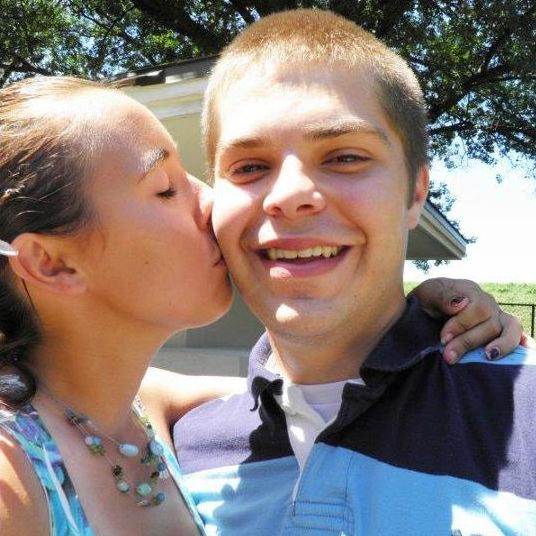 Summer 2011 - This photo was taken at the first Chandler Family Reunion that Jordan attended with Vanessa.