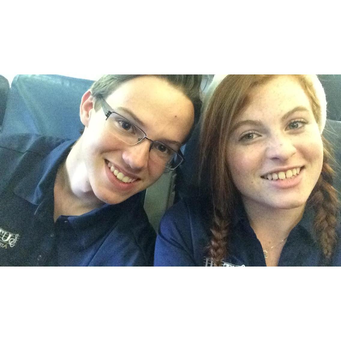 The first picture of us we ever took while we were both still in High School!