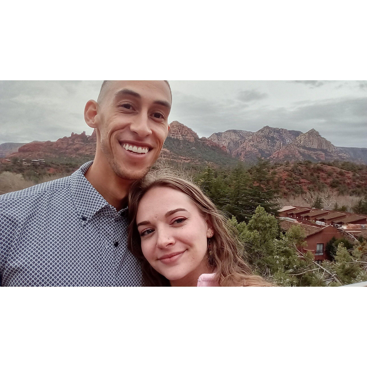 Sedona Arizona January 2024 (Ivan had plans to propose to me on this trip but I kind of ruined it by not wanting to travel to The Grand Canyon which is where he wanted to do it"