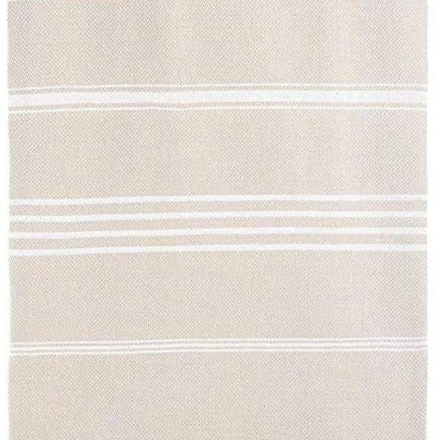 Havluland 100% Turkish Cotton Bath Beach Hammam Towel Peshtemal Throw Foua Blanket Set (Beige)