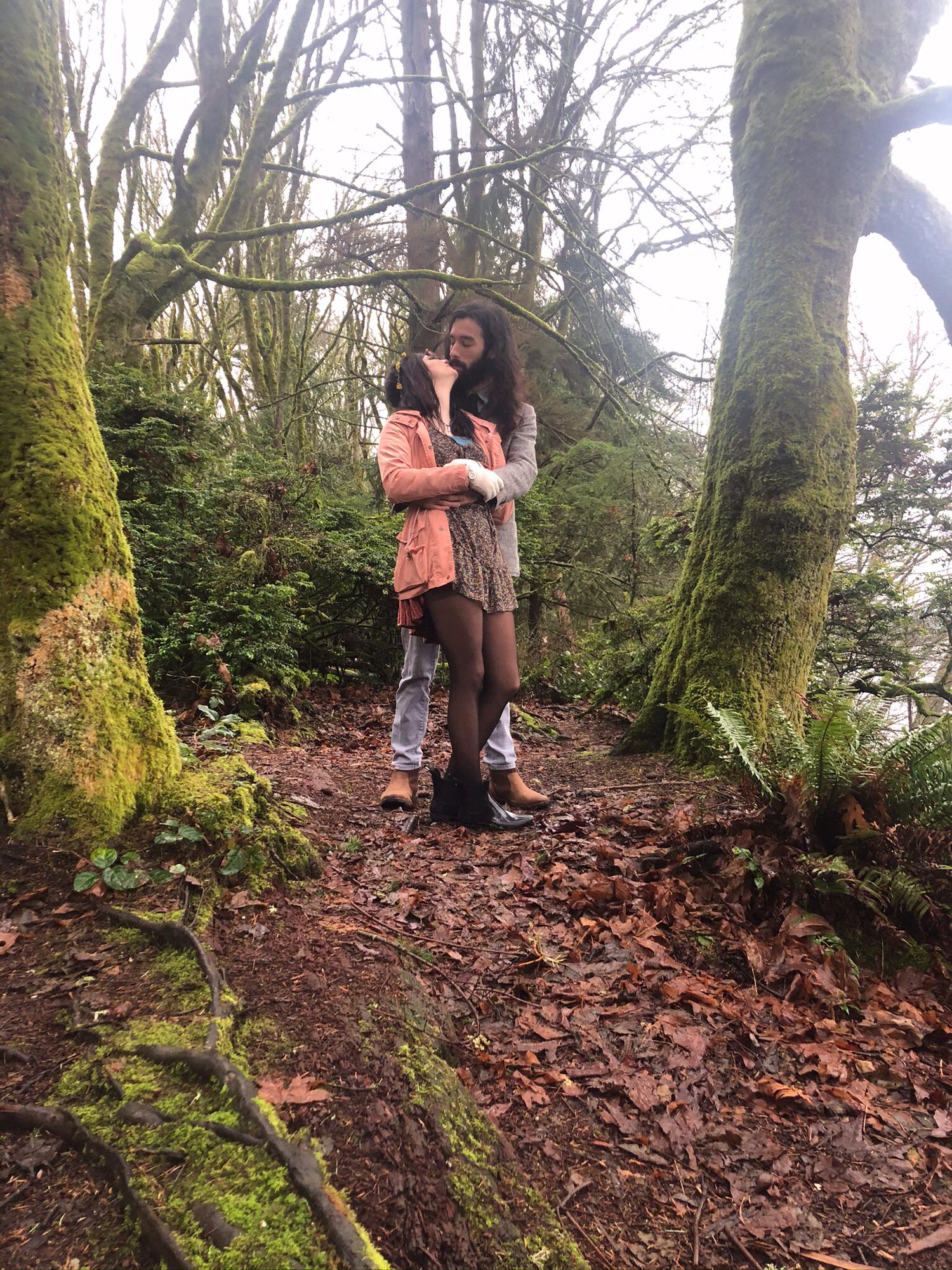 Ah, to be in the woods on a foggy day in Tacoma! This is yet another photo from Point Defiance- can you tell we like it there?