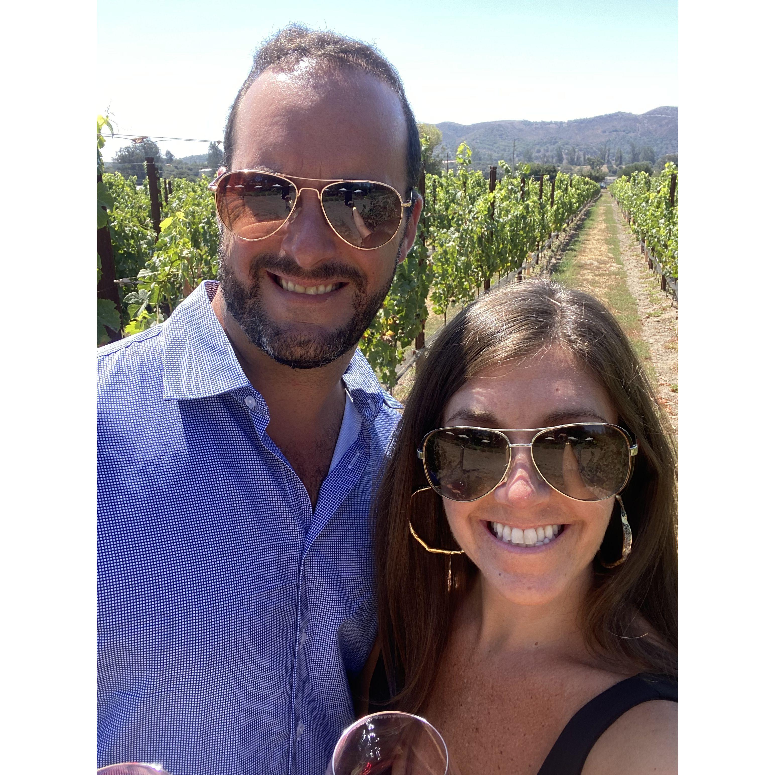 Lafond Vineyard-Where we got engaged!
