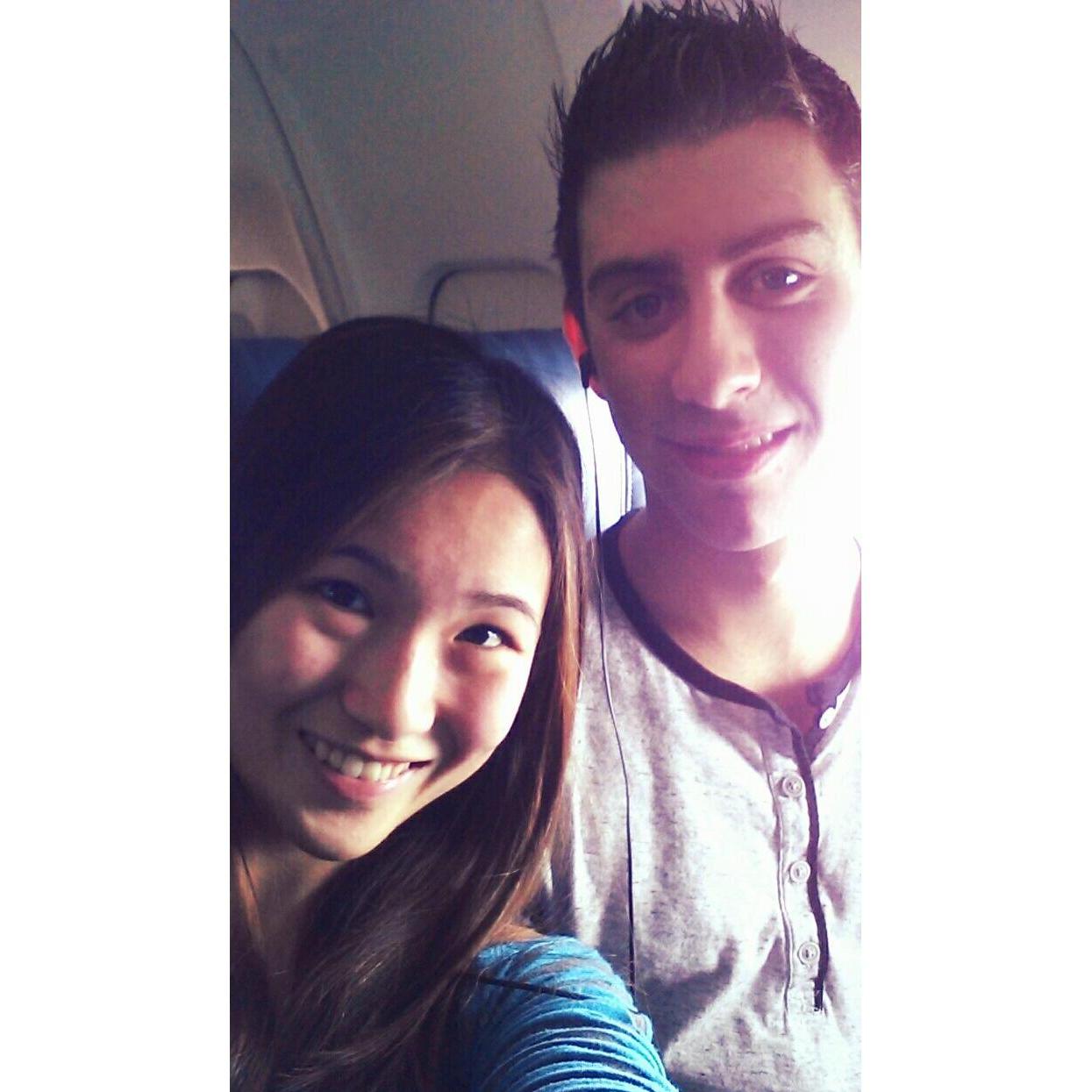 First flight to Georgia Tech together