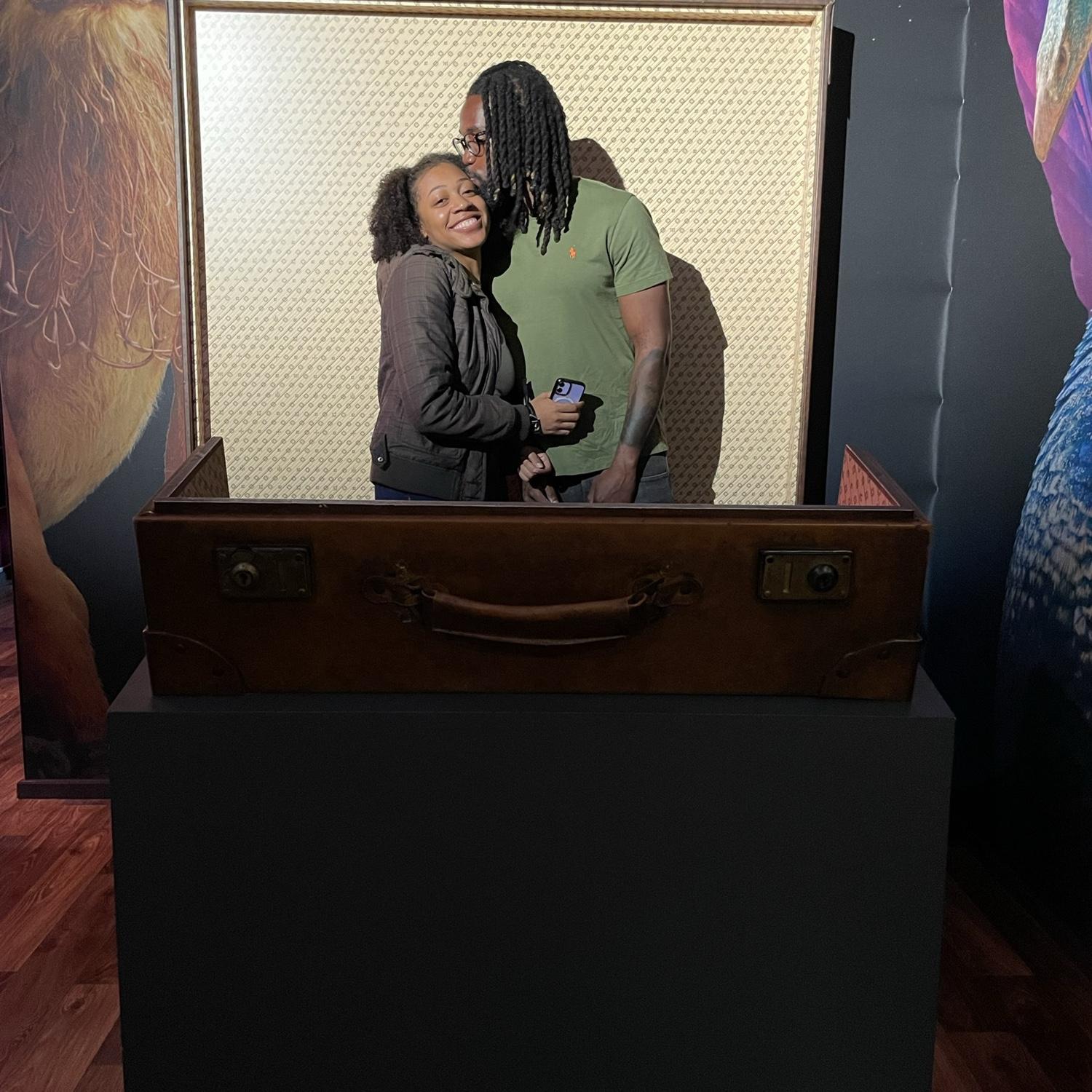 He took me to harry potter wonderland