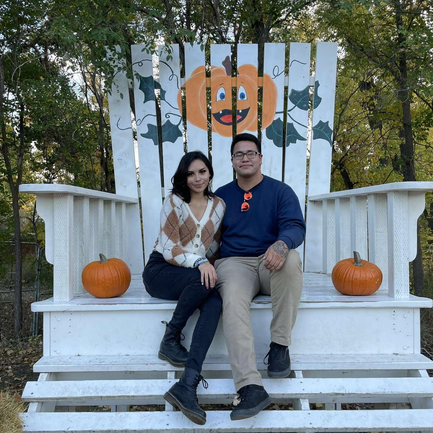 our first picture as a couple