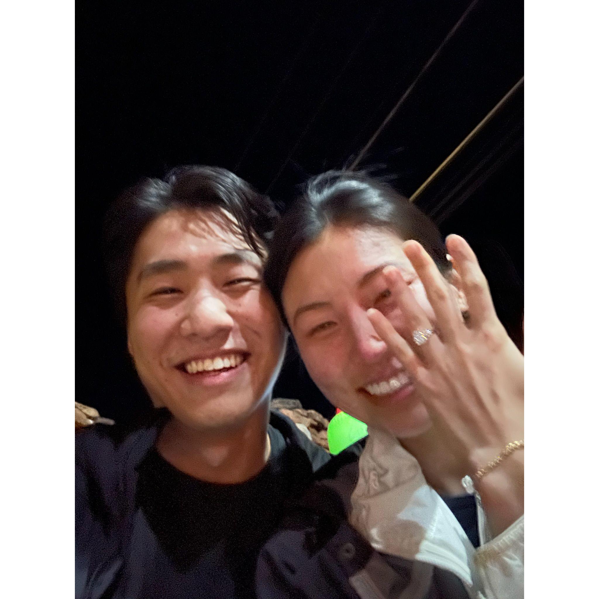 The night Jin Ho proposed to Esther, 2024