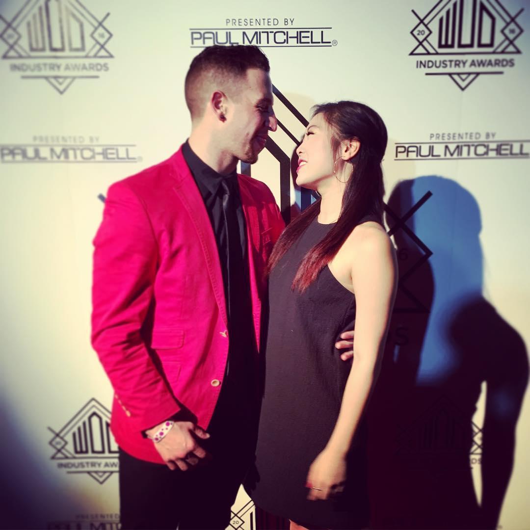 The first time we dressed up together at the 'World of Dance' Industry awards