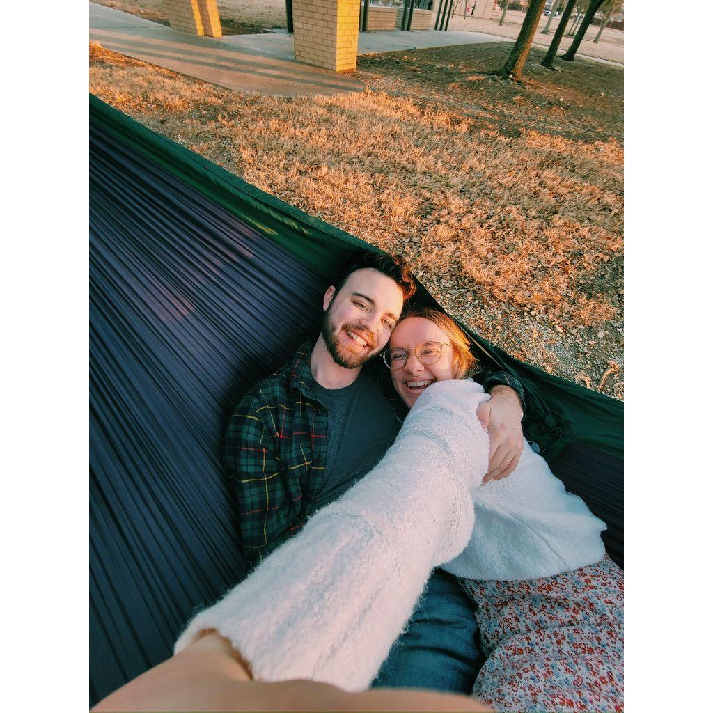 Hammocking at our favorite park :)